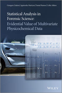 Обложка «Statistical Analysis in Forensic Science. Evidential Values of Multivariate Physicochemical Data»