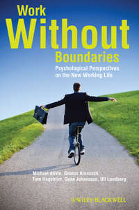 Обложка «Work Without Boundaries. Psychological Perspectives on the New Working Life»