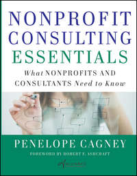 Обложка «Nonprofit Consulting Essentials. What Nonprofits and Consultants Need to Know»
