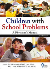 Обложка «Children With School Problems: A Physician's Manual»
