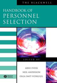 Обложка «The Blackwell Handbook of Personnel Selection»