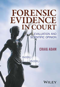 Обложка «Forensic Evidence in Court. Evaluation and Scientific Opinion»