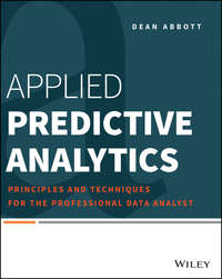 Обложка «Applied Predictive Analytics. Principles and Techniques for the Professional Data Analyst»