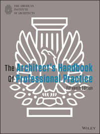 Обложка «The Architect's Handbook of Professional Practice»