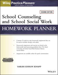 Обложка «School Counseling and Social Work Homework Planner (W/ Download)»