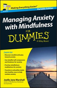 Обложка «Managing Anxiety with Mindfulness For Dummies»