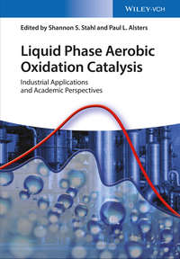 Обложка «Liquid Phase Aerobic Oxidation Catalysis. Industrial Applications and Academic Perspectives»
