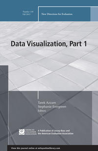 Обложка «Data Visualization, Part 1. New Directions for Evaluation, Number 139»