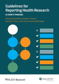 Обложка «Guidelines for Reporting Health Research. A User's Manual»