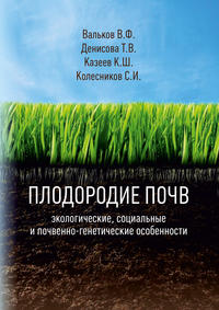 Обложка «Плодородие почв: экологические, социальные и почвенно-генетические особенности»