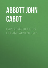 Обложка «David Crockett: His Life and Adventures»