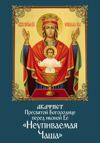 Обложка «Акафист Пресвятой Богородице перед иконой Ее «Неупиваемая Чаша»»