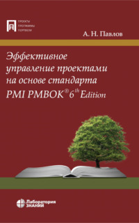 Обложка «Эффективное управление проектами на основе стандарта PMI PMBOK 6th Edition»