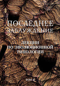 Обложка «Последнее заблуждение. Лекции по эволюционной типологии. Том II»