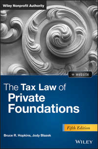 Обложка «The Tax Law of Private Foundations»