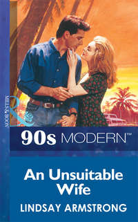 Обложка «An Unsuitable Wife»