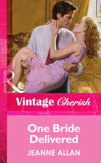 Обложка «One Bride Delivered»
