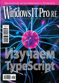 Обложка «Windows IT Pro / Re 01-2019»