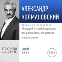 Обложка «Лекция «Хороший и плохой родитель как найти взаимопонимание в воспитании»»