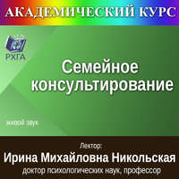 Обложка «Цикл лекций «Семейное консультирование»»