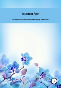 Обложка «Пассивный доход на продвижении товаров интернет магазина Алиэкспресс»