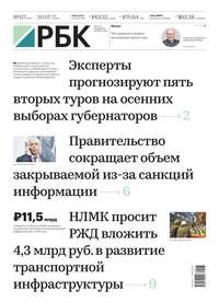 Обложка «Ежедневная Деловая Газета Рбк 117-2019»