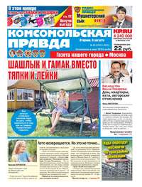 Обложка «Комсомольская Правда. Москва 85-2019»
