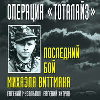 Обложка «Операция «Тоталайз». Последний бой Михаэля Виттмана»