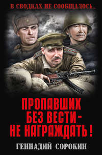 Обложка «Пропавших без вести – не награждать!»
