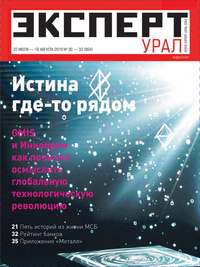 Обложка «Эксперт Урал 30-33-2019»
