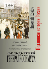 Обложка «Фельдъегеря генералиссимуса. Роман первый в четырёх книгах. Книга третья и книга четвёртая»