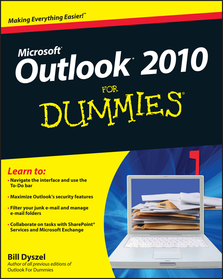 Bill Dyszel Outlook 2010 For Dummies