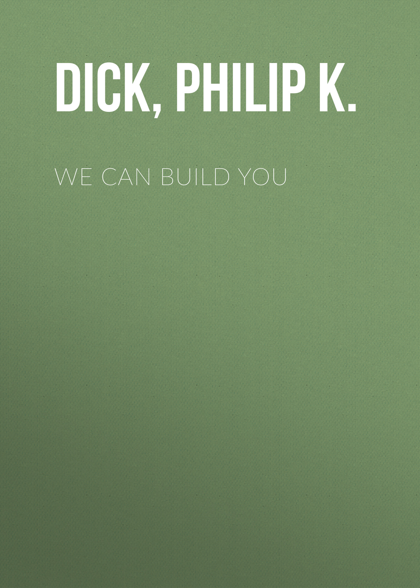 We Can Build You