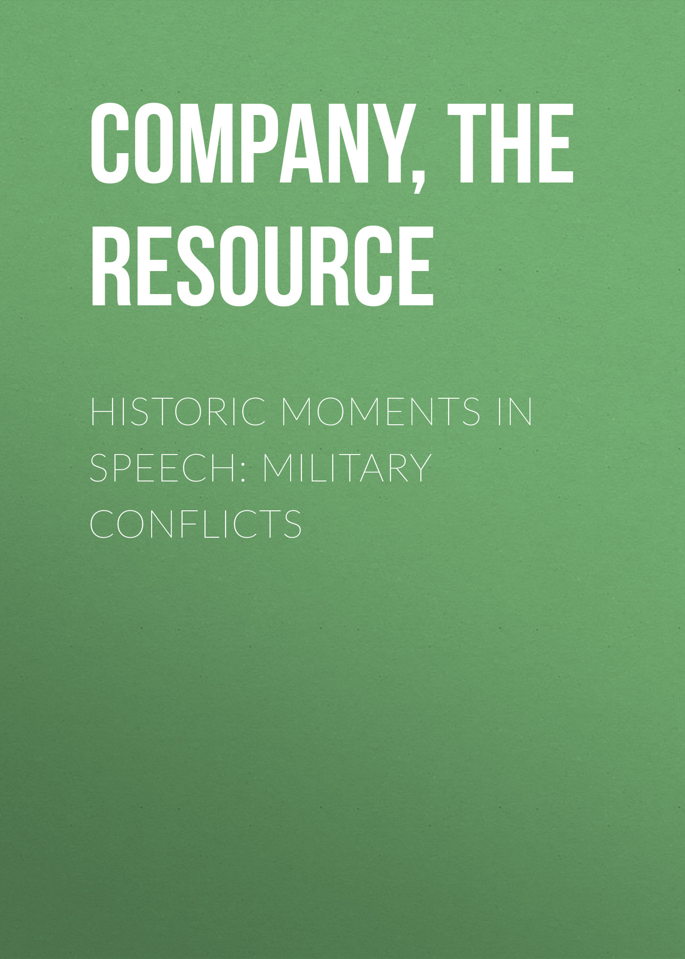the Speech Resource Company Historic Moments in Speech: Military Conflicts promoting walkability in historic streets