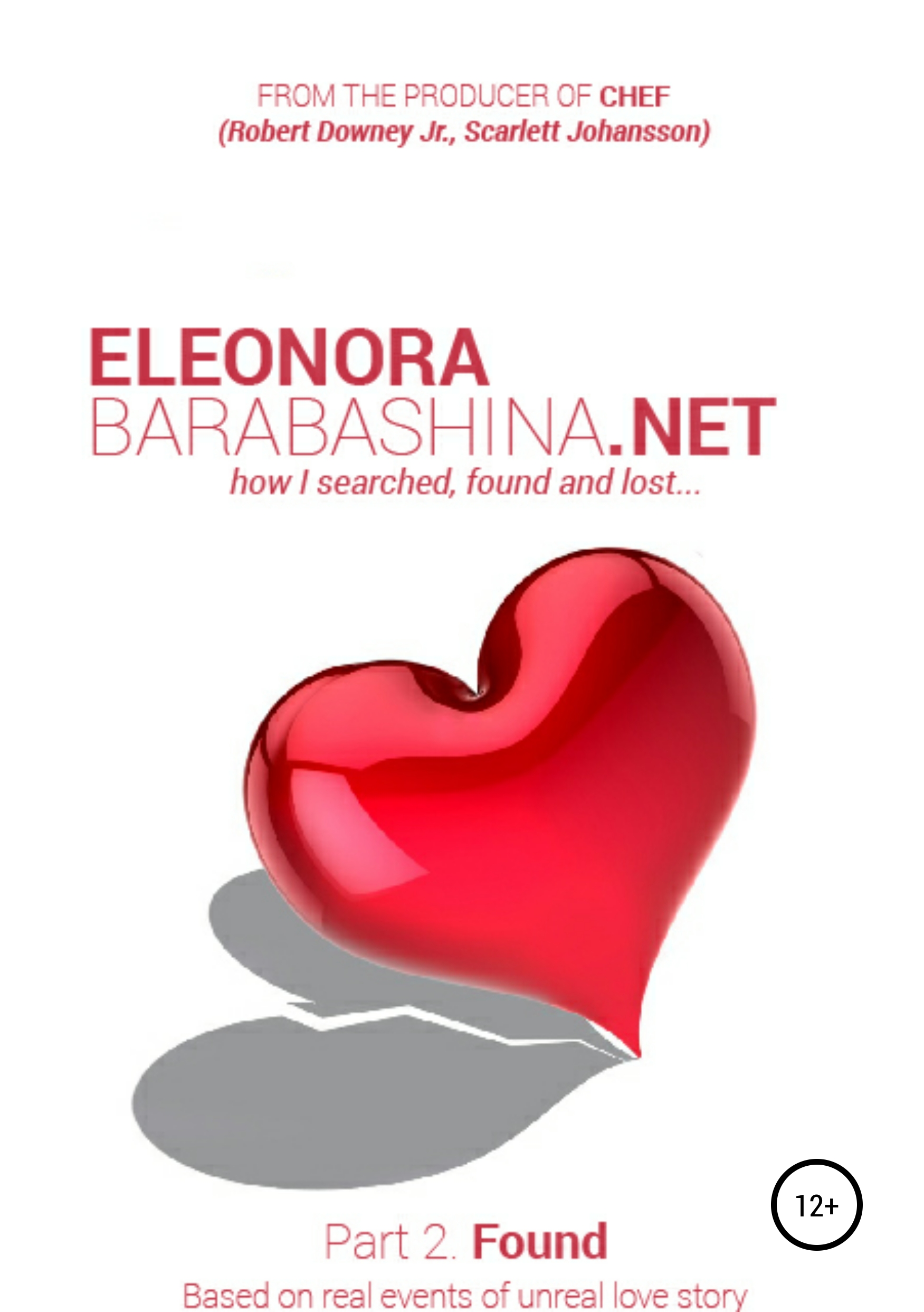 Обложка «EleonoraBarabashina.Net – how I searched, found and lost my love. Part 2. Found»