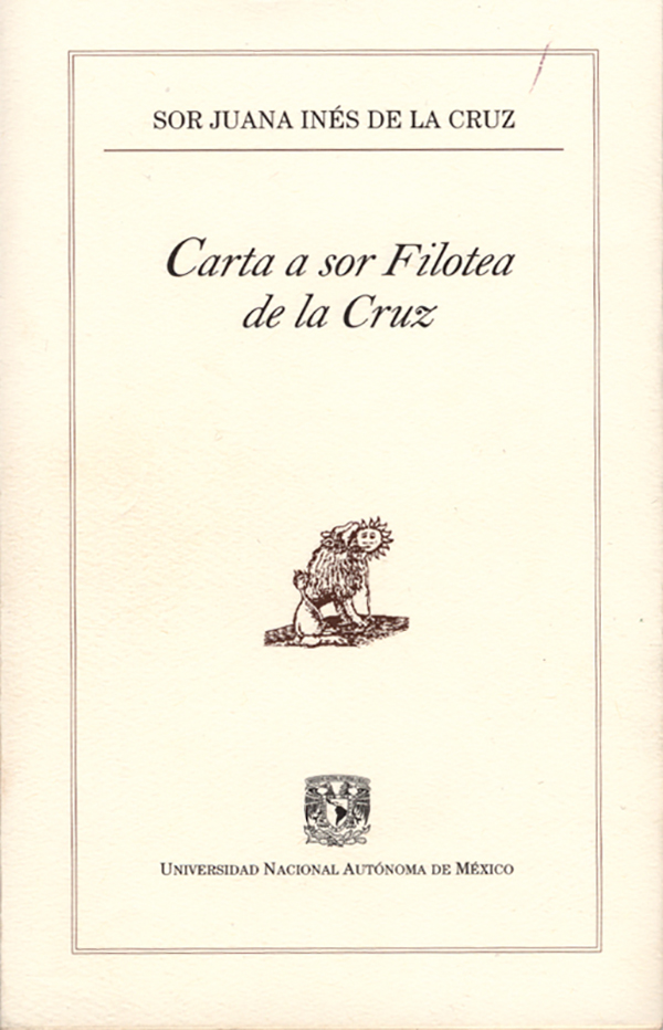 Carta a sor Filotea de la Cruz