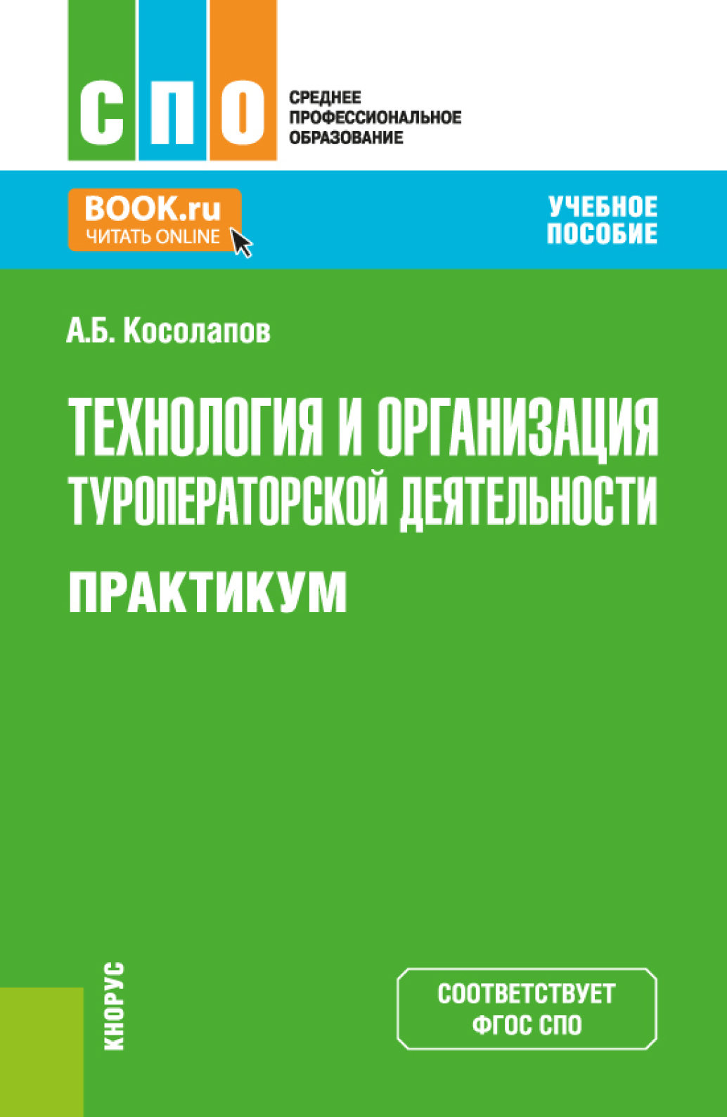 Технология и организация туроператорской деятельности. Практикум. (СПО).  Учебное пособие., Александр Борисович Косолапов – скачать pdf на ЛитРес