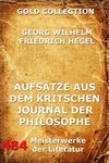 Aufsätze aus dem kritischen Journal der Philosophie