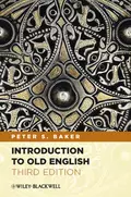 Introduction to Old English - Peter Baker S.