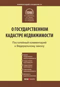 Комментарий к Федеральному закону от 24 июля 2007 г. №221-ФЗ «О государственном кадастре недвижимости» - Андрей Николаевич Королев