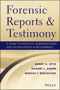 Forensic Reports and Testimony - Randy K. Otto