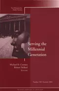 Serving the Millennial Generation - Robert  DeBard