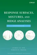 Response Surfaces, Mixtures, and Ridge Analyses - George E. P. Box