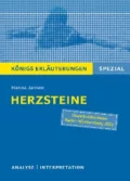 Herzsteine von Hanna Jansen. Königs Erläuterungen Spezial. - Hanna Jansen