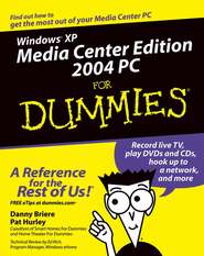 Windows XP Media Center Edition 2004 PC For Dummies