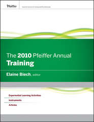 The 2010 Pfeiffer Annual. Training
