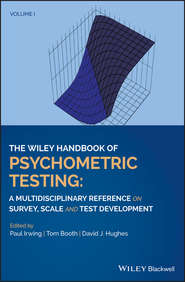 The Wiley Handbook of Psychometric Testing
