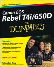 Canon EOS Rebel T4i\/650D For Dummies