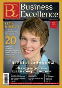 Business Excellence (Деловое совершенство) № 5 (179) 2013