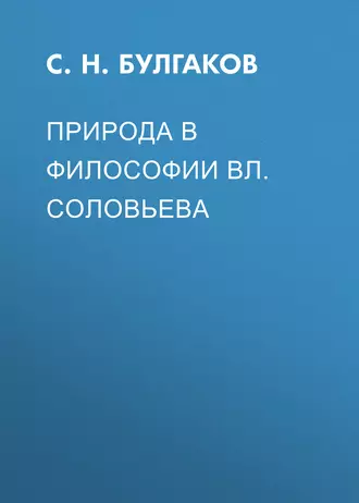 Природа в философии Вл. Соловьева